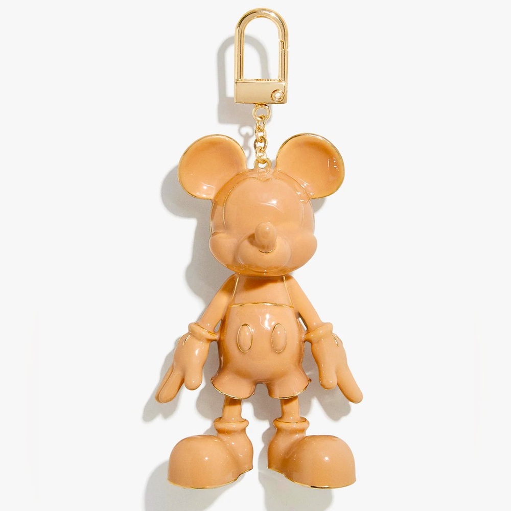 BaubleBar Disney Bag Charm: Mickey Mouse Tan Nude Neutral